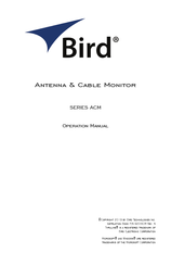 Bird ACM L Series Operation Manual