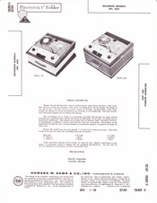 Recordio 602 Manual