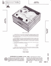 Recordio R-592 Manual