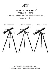 Cassini TRACKER C-72080TR Manual