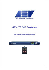 AEV ITB 302 Evolution Manual