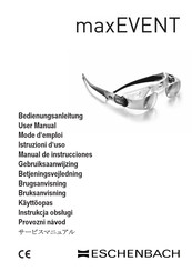 Eschenbach maxEVENT User Manual