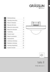 Intermatic GRASSLIN talis II PHB 360-20-1i Operating Instructions Manual