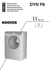 Hoover DYN P8 User Instructions