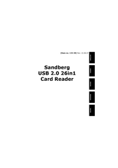 Sandberg 133-39 Manual
