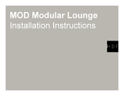 HBF Furniture MOD Modular Lounge Installation Instructions Manual