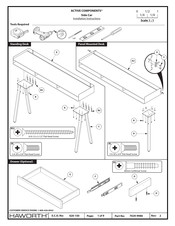 Haworth ACTIVE COMPONENTS Installation Instructions Manual