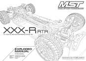 MST XXX-R RTR Owners Manual, Parts List & Exploded View