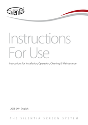 Silentia 6205 Instructions For Use Manual