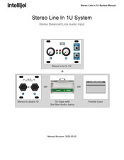 Intellijel Stereo Line In 1U Manual