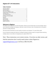 Digatron DT- 51K Instructions Manual
