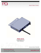 PDi PD251-031A Quick Start Manual