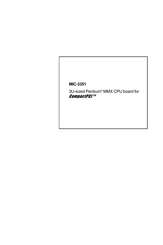 Advantech MIC-3351 Startup Manual