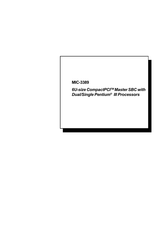Advantech MIC-3389 Manual
