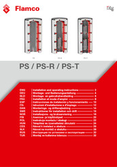 flamco PS 200 Installation And Operating Instructions Manual