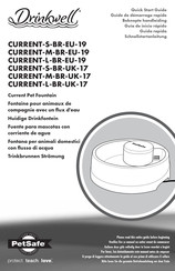 Petsafe Drinkwell CURRENT-M-BR-UK-17 Quick Start Manual