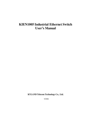 KYLAND KIEN1005 User Manual