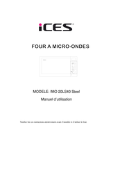 iCES IMO 20LS40 Steel Owner's Manual