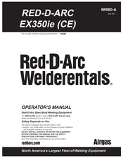 Red-D-Arc EX350ie Operator's Manual