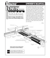 Incra Twin Linear Owner's Manual