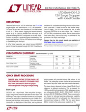 Linear Technology LTC4364HDE-2 Demo Manual