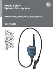 Motorola PMMN4060 User Manual