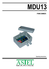 ASTEL MDU13 Operating Instructions Manual