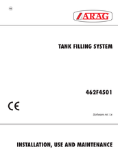 ARAG 462F4501 Installation, Use And Maintenance Manual