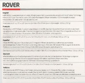 Rover TurboDyne Series Owner's Manual