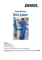 Denios bio.x T700 User Manual
