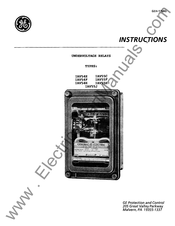 GE IAV55J Instructions Manual