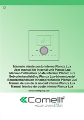 Comelit Planux Lux User Manual