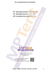 MPTent Standard 6x12m Assembly Instruction Manual