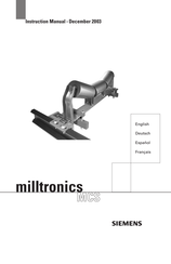 Siemens Milltronics MCS Instruction Manual