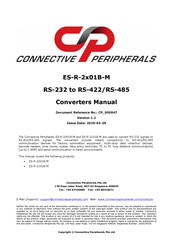 Connective Peripherals ES-R-2 01B-M Series Manual
