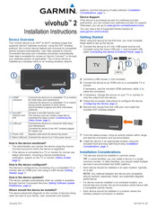 Garmin Vivohub 2 Installation Instructions Manual