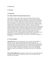 Vectronics VEC-1016K Manual