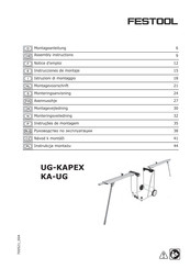 Festool KA-UG Assembly Instructions Manual