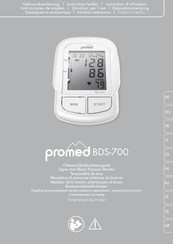 ProMed BDS-700 Instruction Leaflet