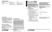 Lutron Electronics RadioRA RAMC-5W Installation Instructions