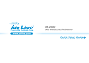 Ovislink Air Live RS-2500 Quick Setup Manual
