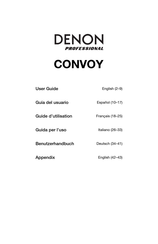 Denon Professional CONVOY User Manual