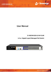 Secureye S-16GE-M-2UG-LD-AI-VLAN User Manual