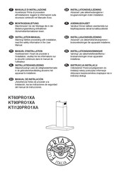Bertazzoni KT90PRO1XA Installation Manual