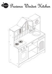 ItsImagical PROVENCE WINDOW KITCHEN Assembly Lnstructions