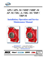 HALE Silencer APS-M Installation, Operation And Service Maintenance Manual