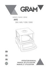 Gram AHS 300 Operation Manual