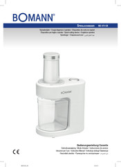 BOMANN ME 470 CB Instruction Manual