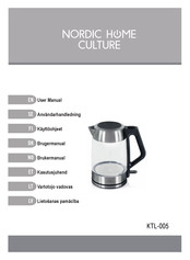 Nordic Home Culture KTL-005 User Manual