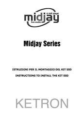 KETRON Midjay Series Instructions To Install